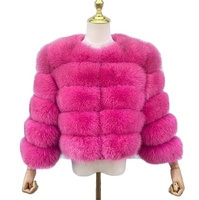 Manteau d'hiver de luxe décontracté respirant en fausse fourrure de zibeline, col classique, grande taille, veste en fausse fourrure de renard pour femme