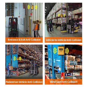 Alarmas de Seguridad para Esquinas de Estanterías de Almacén, Alertas Visuales y Audibles, Puntos Ciegos de Montacargas, Alarmas para Peatones y Vehículos, Radar de Doble Lado, Detección de 0-6 m - Product Image 6