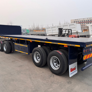 Rimorchio Semirimorchio Pianale in Acciaio Rhinox con Timone per <span class=keywords><strong>Container</strong></span>, Capacità di Carico 31000kg - Product Image 6