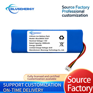 29.6Wh ก้อนแบตเตอรี่ลิเธียมไอออนแบบชาร์จไฟได้18650-2S2P 7.4V 4000mAh พร้อมระบบป้องกัน BMS สามารถปรับแต่งขั้วต่อได้ - Product Image 4