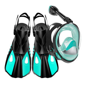 Çin fabrika tedarik çocuklar dalış ekipmanları genç dalgıçlar için dalış maskesi ve yüzgeçleri Set yüksek kalite dalış maskesi s içerir - Product Image 3