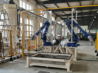 Machine de découpe à jet d'eau 3D CNC 6 axes avec pompe haute précision pour matériaux souples, industrie automobile et intérieurs