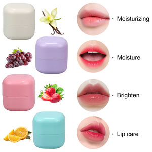 Bálsamo <span class=keywords><strong>Labial</strong></span> Vegano de 4 Sabores, Bálsamo <span class=keywords><strong>Labial</strong></span> Natural de Larga Duración con Protección Solar, Cuidado <span class=keywords><strong>Labial</strong></span>, Reparación Profunda, Hidratante, Bálsamo <span class=keywords><strong>Labial</strong></span> en Bola Redonda - Product Image 6