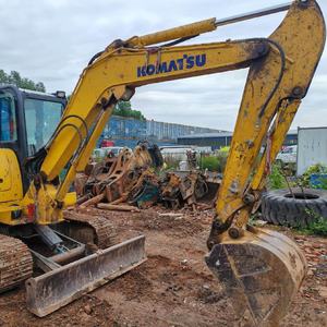 Excavatrice sur chenilles Komatsu PC56-7 de 2019, matériel de construction d'occasion, mini-excavatrice Komatsu de 5,6 tonnes à vendre. - Product Image 5