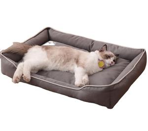 Fangwo Modern Solid Rectangle Oxford Fabric <span class=keywords><strong>Dog</strong></span> Cooling Mat & Tear Resistant Summer <span class=keywords><strong>Dog</strong></span> <span class=keywords><strong>Bed</strong></span> - Product Image 1