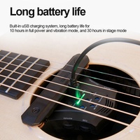 Pickup gitar nirkabel, amplifier gitar akustik, tipe kontrol soundhole, Pickup Delay Reverberation, amplifier Gitar Akustik