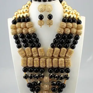 2019 Wedding party indian beads jewelry sets elegant african beads for jewelry making