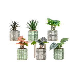 植木鉢カスタマイズセメントプランター屋外植木鉢家庭用庭装飾用セメント装飾モダンサポート - Product Image 1