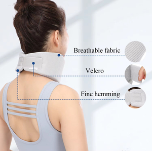 Soporte Cervical Transpirable de Seda Fría con Diseño de Collarín Refrigerante para Comodidad del Cuello y Cuidado Antiarrugas - Product Image 3