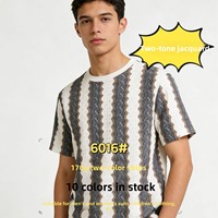 6016 #   Tissu en maille 100% acrylique rayé bicolore 170g, 10 couleurs, résistant à l'abrasion, pour vêtements homme, femme et enfant