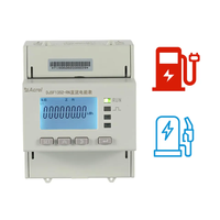 Medidor de Energía Monofásico de CC Acrel DJSF1352-Rn, 1000V CC, RS485 Modbus RTU, Montaje en Riel DIN de 35 mm para Carga de Vehículos Eléctricos