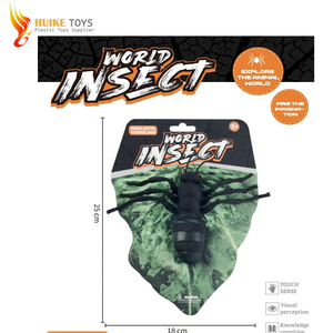 2025 New More fun Solid PVC High Simulation Insect Model Plastic Animal Toys Bee Butterfly Dragonfly Ladybug Spider Stag <strong>Beatle</strong> - Product Image 2