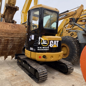CAT303CR ขนาดเล็กประหยัดตีนตะขาบรถขุดประสิทธิภาพสูงเครื่องยนต์หลักปั๊มมอเตอร์1ปีแบริ่งสภาพการทำงานที่ดี - Product Image 4