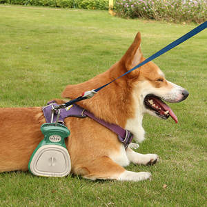 Recogedor de excrementos de perro portátil, ecológico, de plástico y silicona, moderno, duradero, sin perfume, para la eliminación de desechos de mascotas. - Product Image 1