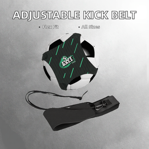 Qiangjing Adjustable Soccer & Volleyball Kick Trainer for Kids & Adults Free with Waist <b>Belt</b>-Ball Sizes 3 4 5 - Product Image 2