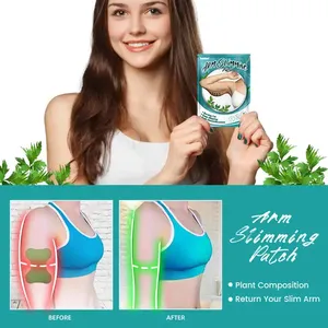 Patch Minceur Herbal pour Bras à Marque Blanche, Brûle-Graisse Efficace, Plâtre Détoxifiant par Moxibustion, Autocollant Amincissant et Remodelant le Corps - Product Image 3