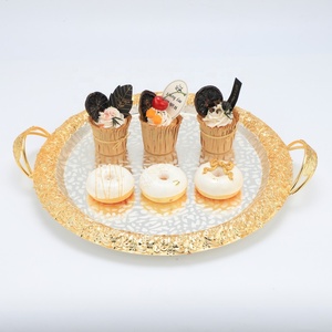 Assiettes de service de restaurant de vaisselle en métal plateau de service pour hôtel - Product Image 5