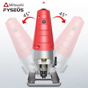 Fyseus Máy cắt gỗ có dây dụng cụ điện cầm tay ghép hình Máy cưa điện cầm tay Máy cưa Jig chuyên nghiệp - Product Image 6