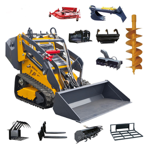 Miễn phí vận chuyển máy mini theo dõi Skid chỉ đạo Bộ nạp 200kg 300kg 600kg DIESEL Crawler Mini skidsteer Bộ nạp để bán - Product Image 1