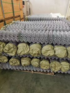 Malla de Alambre Galvanizado Recubierto de PVC de 50*50mm 60*60mm 70*70mm para Cercas/Red de Flores con Gancho para Parques Infantiles - Product Image 2