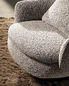 Sillón Giratorio de Diseño Italiano de Lujo, Sillón Moderno con Respaldo Curvo para Dormitorio, Vestíbulo de Hotel - Product Image 3