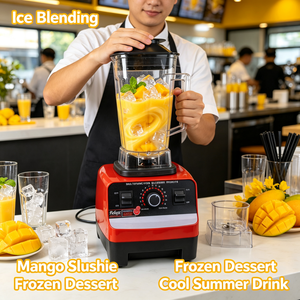 <span class=keywords><strong>Robot</strong></span> <span class=keywords><strong>mixeur</strong></span> haute puissance 4500W, design 2 tasses, pour smoothies glacés, jus et mixages, pour la maison, les petites entreprises et les magasins - Product Image 1
