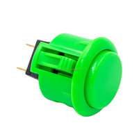 Boutons poussoirs en plastique Sanwa OBSF24mm/30mm pour jeux d'arcade, pièces détachées pour machine, garantie 1 an, langue anglaise, zéro