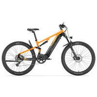 Bicicleta Eléctrica de Montaña de 29 Pulgadas con Suspensión Completa, 48V 20Ah 960Wh, Motor sin Escobillas de Litio de 250W con Sensor de Torque, Impermeable, EMTB MG600 Pro