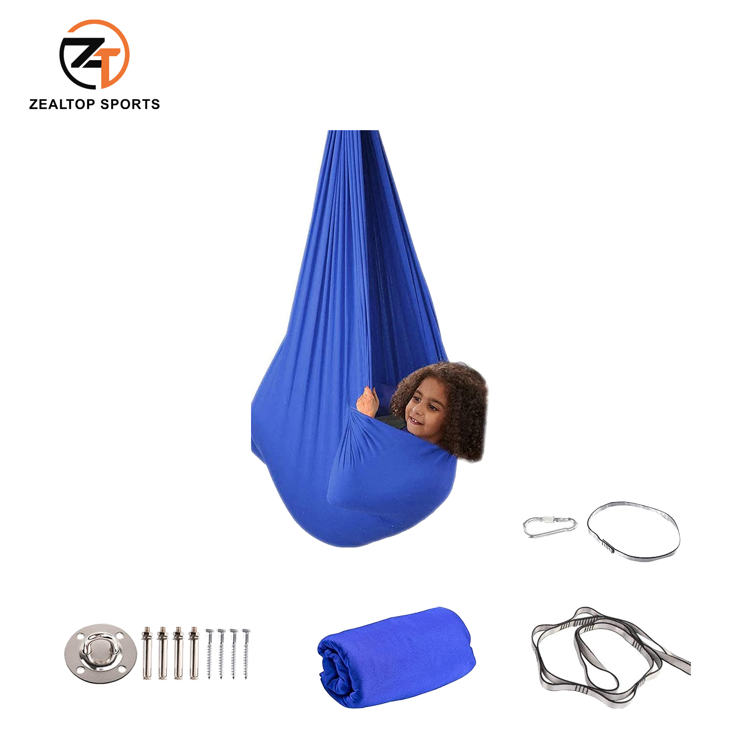 Therapy Yoga Vertical Stability Training Sensory Suspended Kids Swing Chair