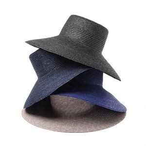 2022 Summer Custom Designed Women's Colourful Straw <b>Bucket</b> Sun Hat Wide Brim for Daily Outdoor Fishing Travel for Beach - Product Image 2