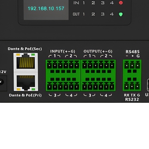 Sistema de Audio Profesional de 4 Canales <span class=keywords><strong>Dante</strong></span> DSP con Ajuste de Ganancia para <span class=keywords><strong>Hoteles</strong></span> - Product Image 4