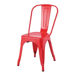 간단한 플라스틱 의자 쌓을 수있는 농축 야외 레저 의자 식당 의자