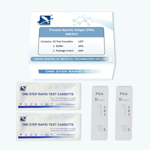 DEEPBLUE SL-PSA Prueba Rápida de PSA en un Solo Paso, Kits de Casete para Antígeno Específico de Próstata, Manual de Plástico, Certificado CE, 15 Minutos, 99.9% de Precisión - Product Image 1