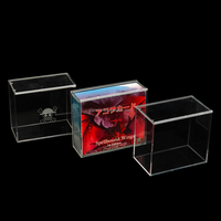   Boîte acrylique transparente pour 151 Elite Trainer Booster, protection UV à 99 %, présentoir magnétique, étui acrylique Etb avec couvercle