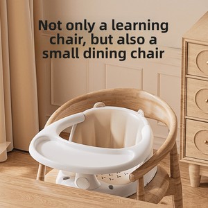 Chaise haute multifonctionnelle en plastique <span class=keywords><strong>pour</strong></span> bébé, tabouret de <span class=keywords><strong>bain</strong></span>, siège à dossier anti-chute, chaise à roulettes <span class=keywords><strong>pour</strong></span> jouets - Product Image 3