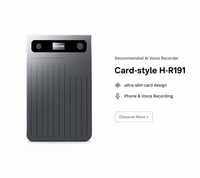 Nouveau style 2026 : Stylo enregistreur vocal numérique intelligent Hi-Fi IA avec connecteur USB, en alliage d'aluminium, MP3, enregistrement longue durée