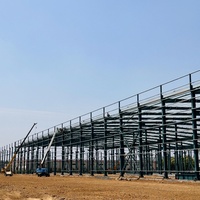 Officina e Magazzino in Struttura d'Acciaio Prefabbricata, Parti Prefabbricate per Installazione Rapida e Consegna in Loco