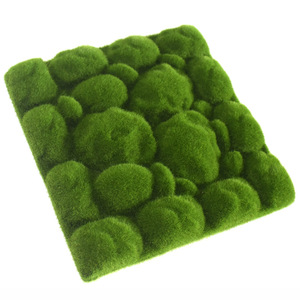 Verticale verde muschio artificiale pannelli parete materiale di vetro per la decorazione del giardino e Interior <span class=keywords><strong>Design</strong></span> - Product Image 3
