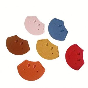 Cheap New Style Pu Leather Cute Page Corner Colorful Smile Face <b>Bookmarks</b> for Kids <b>Gifts</b> - Product Image 5
