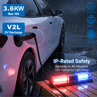 Adaptateur V2L standard brésilien pour BYD Song Plus MG4 Geely Chery Tiggo Type 2 – Déchargeur de charge pour véhicules, alimentation des appareils extérieurs