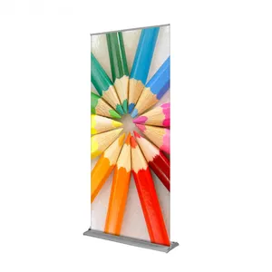 Bestful signs Roll Up Advertising Banner Stand Roll Down Banner Rollup Standee Aluminum Retractable Banners