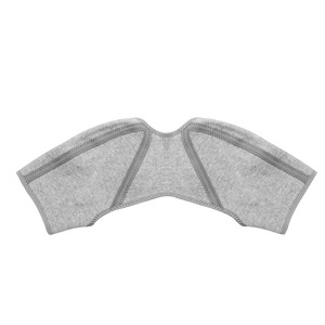 Support d'épaule en fibre de bambou gris chaud pour hommes, coussin de correction de posture pour les deux épaules, un sac inclus - Product Image 4