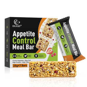 Barra de Comida para Controlar el Apetito DUOZI 25g×7, Barra Sustitutiva de Comida Alta en Proteínas, Alta en Fibra y Baja en Azúcar para Adultos - Product Image 3