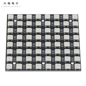 บอร์ดพัฒนาอินเตอร์เฟซ5V SPI แผงวงจร64x1แผงวงจร5050 RGB LED Matrix - Product Image 1