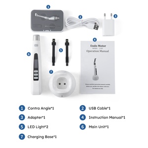 Motore Endodontico Dentale ad Alta Luminosità per Attrezzature Mediche 	 Motore Endodontico Wireless Dentale con Luce LED 16:1 - Product Image 4