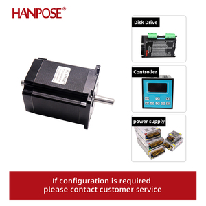 HANPOSE Nema23步进电机1.8度23HS7628-SZ 2相4引线57用于数控蜗轮修边机双轴步进电机 - Product Image 6