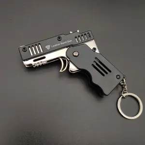 مسدس سلاح معدني M1 صغير للرجال مسدس يدوي بمسدس glock lavero con ola de pintar قابل للطي-مسدس سلسلة مفاتيح