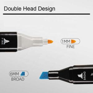 Двусторонние спиртовые чернила, быстросохнущие рисунки, рисунок, раскраска, эскиз манга, граффити, маркер 24/36/48/60/80/72/100/120/168/200/262 - Product Image 4