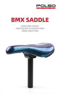 <span class=keywords><strong>Asiento</strong></span> de Bicicleta <span class=keywords><strong>BMX</strong></span> de Repuesto Ligero y Cómodo POLSO BS05 para <span class=keywords><strong>BMX</strong></span> - Product Image 6
