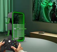 Support de Rangement pour Accessoires de Jeu CD PS5/PS4/Nintendo Switch, Boîtier et Support de Cartes de Console